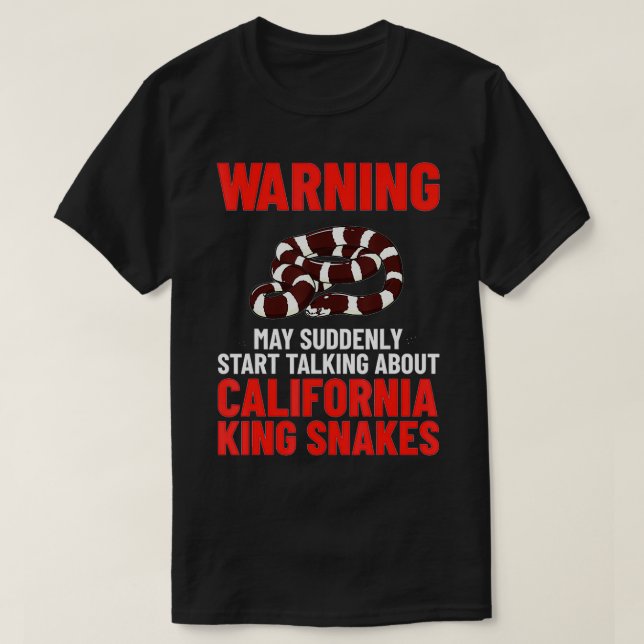 Camiseta California King Snake High White Habitat  (Frente do Design)
