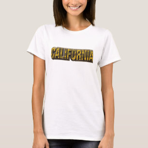 Camiseta CALIFÓRNIA Laranja Divertida