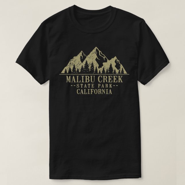 Camiseta California Malibu Creek State Park (Frente do Design)