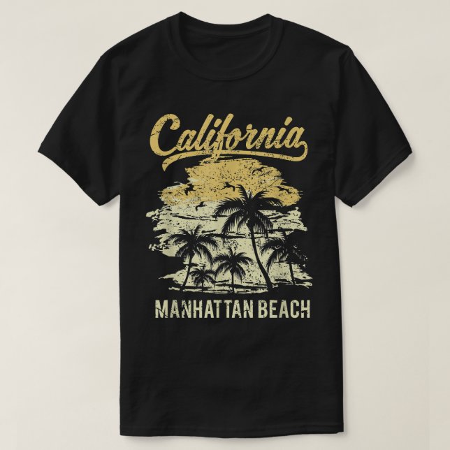 Camiseta Califórnia Manhattan Beach  (Frente do Design)