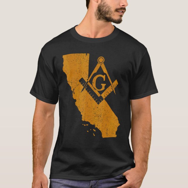 Camiseta California Mason Grand Lodge ArkGrandPLANT Padre (Frente)