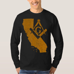 Camiseta California Mason Grand Lodge Masonic F&AM Padre