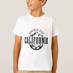 Camiseta Califórnia Mountain Bike Mtb Downhill Souvenir Cal