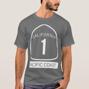 Camiseta California Pacific Coast Highway 1