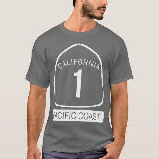 Camiseta California Pacific Coast Highway 1 