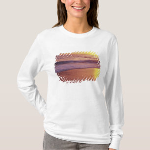 Camiseta Califórnia, perto de Santa Cruz, Vista da praia em