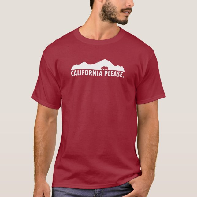 Camiseta Califórnia por favor (Frente)