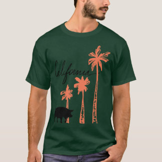 Camiseta Califórnia Porcos Hogs E Palmeiras Premium 384