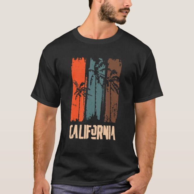Camiseta California Pride State Viagem Usa Vintage (Frente)