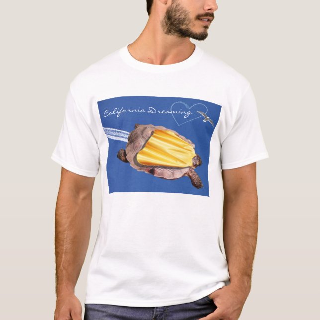 Camiseta Califórnia que sonha Gammie a tartaruga de deserto (Frente)