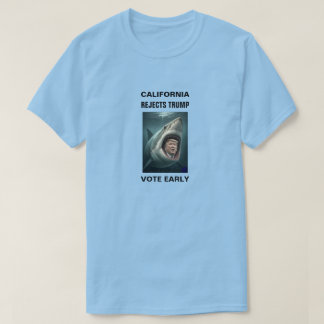 CAMISETA CALIFÓRNIA REJEITA TRUMP