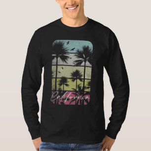 Camiseta California Retro Vintage Beach Surf Surfing Sunset