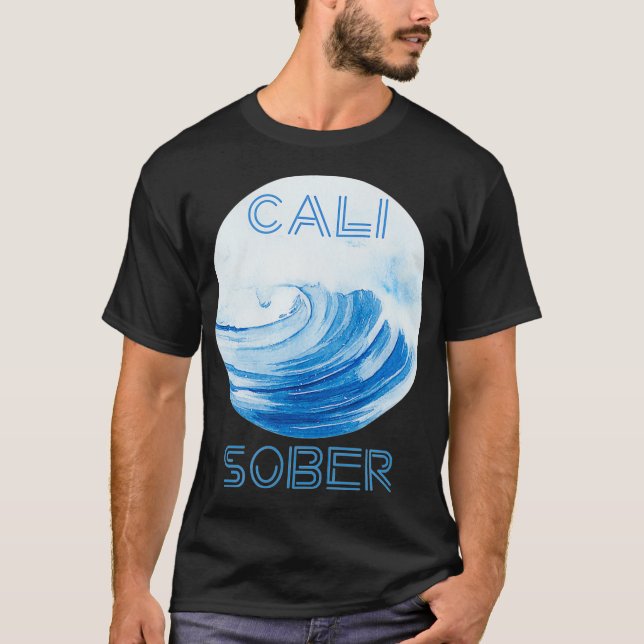 Camiseta California Sober com o Legal Surf Waves Cali (Frente)