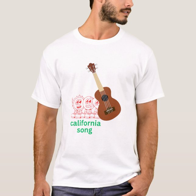 Camiseta california  song (Frente)