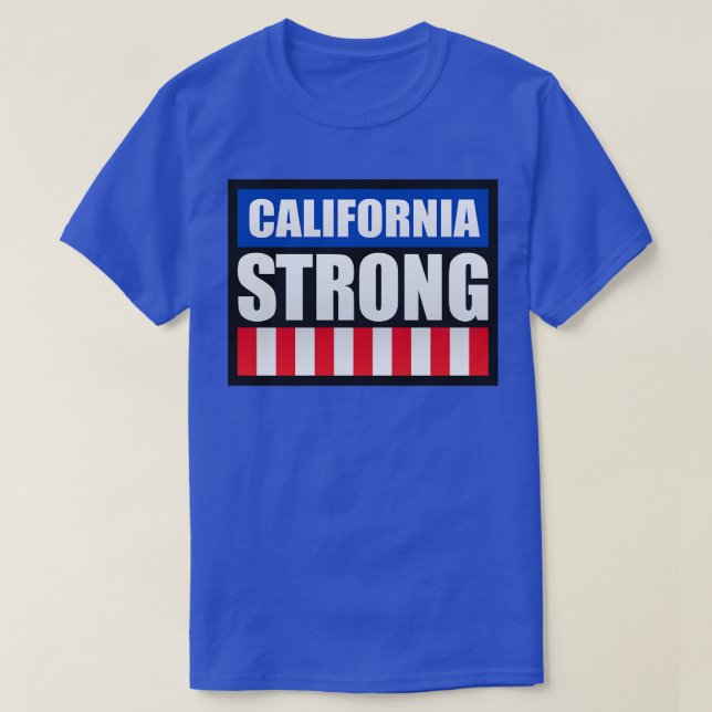 Camiseta California Strong (Frente do Design)