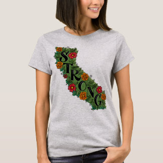 Camiseta California Strong - Apoiar as vítimas dos incêndio