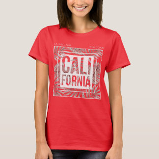 Camiseta California Summer Forever- Tropical Leaves