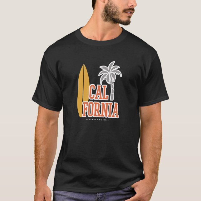 Camiseta California Surfboard Surfing California California (Frente)