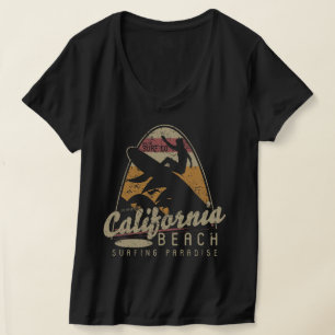 Camiseta California Surfing Urban Life Beach retro dis