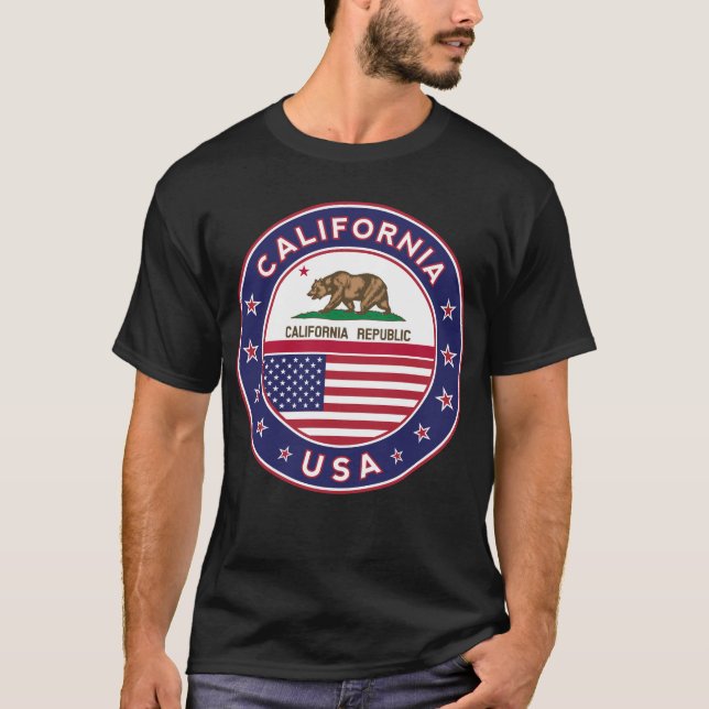 Camiseta Califórnia, t-shirt (Frente)