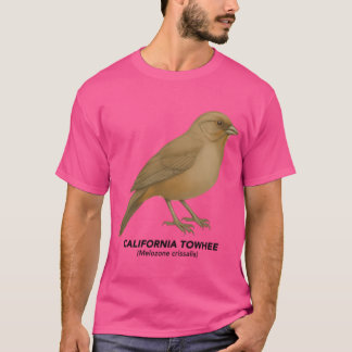 Camiseta California Towhee Limited California Birds Collect