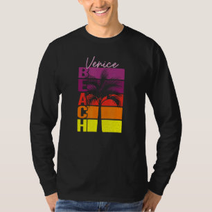 Camiseta California Vacage Beach Vintage Retro Sunset