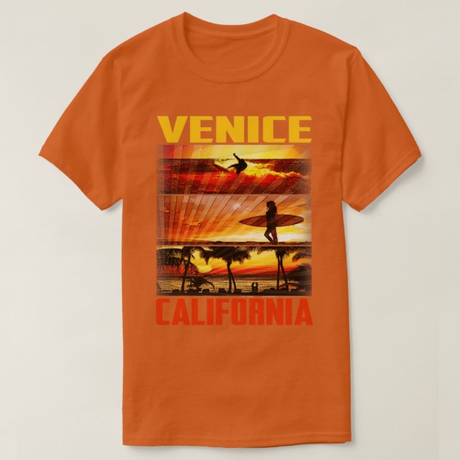 Camiseta California Venice Beach (Frente do Design)