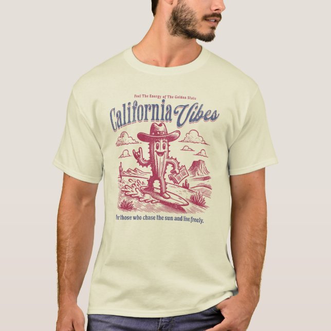 Camiseta California Vibes (Frente)