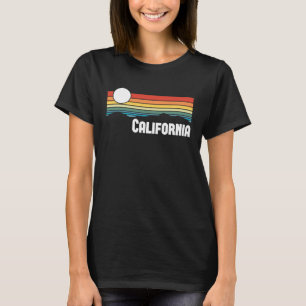 Camiseta Califórnia Vintage Pôr do Sol 80s Retrô Verão Esta