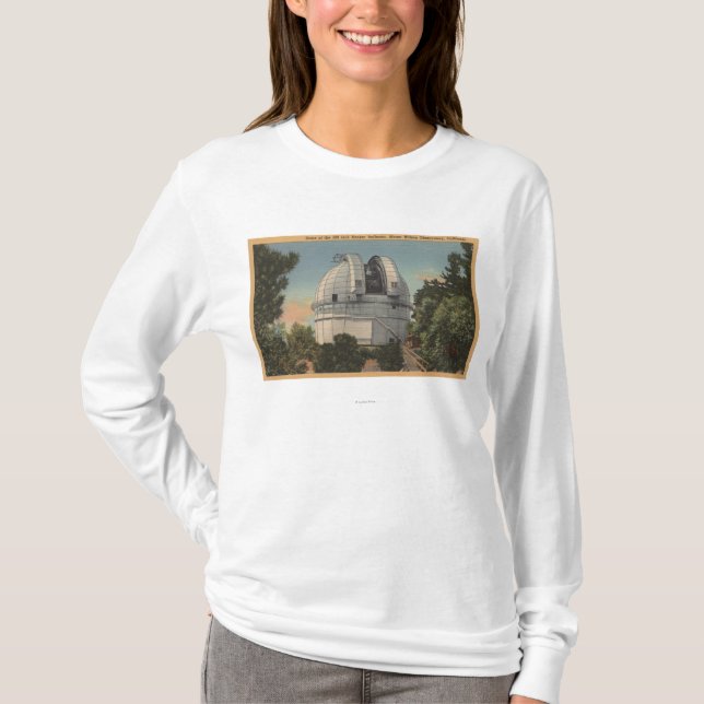 Camiseta Califórnia - vista da abóbada de Mount Wilson (Frente)