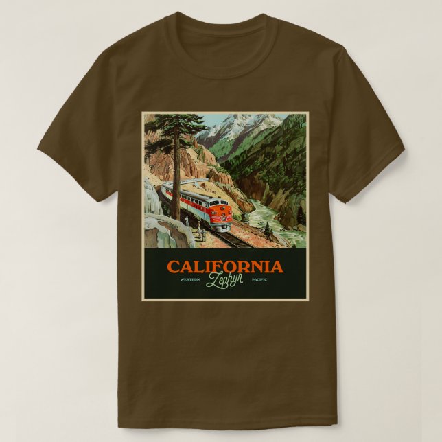 Camiseta California Zephyr (Frente do Design)