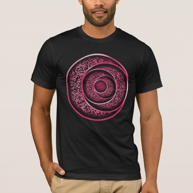 Camiseta Caligrafia árabe 3d (Frente)
