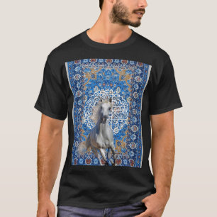 Camiseta Caligrafia árabe cavalo
