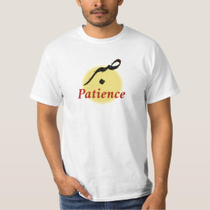 Camiseta Caligrafia Árabe Sabr Paciência Minimalista Zen Lo