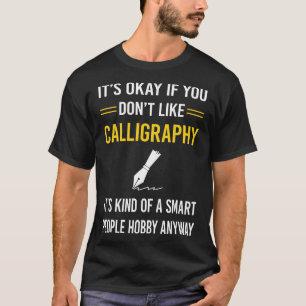 Camiseta Caligrafia Calígrafo Escrita à Mão Lettering