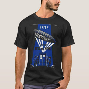 Camiseta Caligrafia de Tempo e Espaço