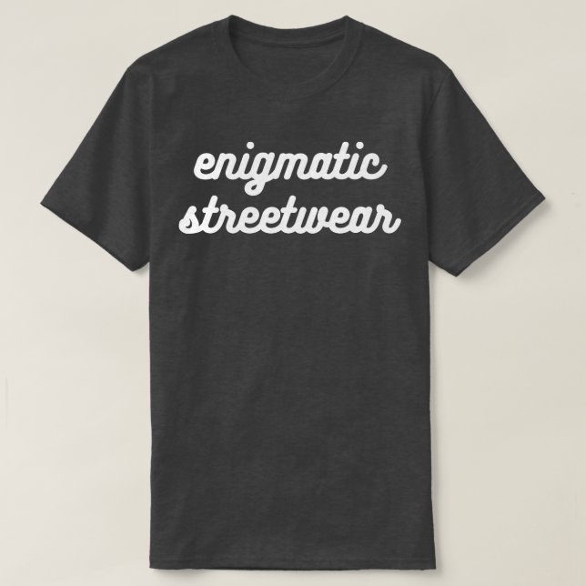 Camiseta Caligrafia Enigmática Perfeita (Frente do Design)
