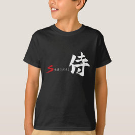 Camiseta Caligrafia Japonesa Kanji Samurai