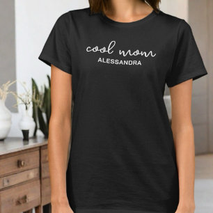 Camiseta Caligrafia por tipografia legal mãe monograma simp