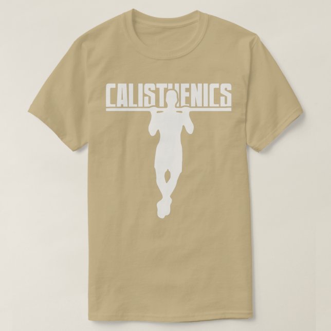 Camiseta calistenics Pull Ups 1 (Frente do Design)