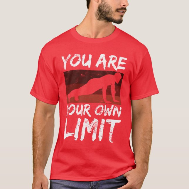 Camiseta Calisthenics Sport You Are Your Limit Mindset funn (Frente)