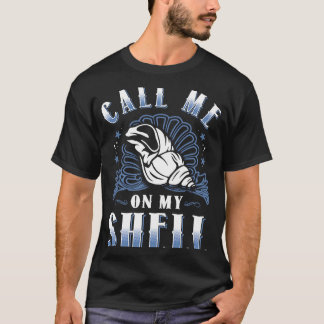 Camiseta Call Me On My Shell Phone Beach