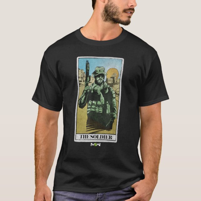 Camiseta Call of Duty Modern Warfare 2 The Soldier Desert C (Frente)