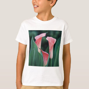 Camiseta Calla Lily Pink Flowers