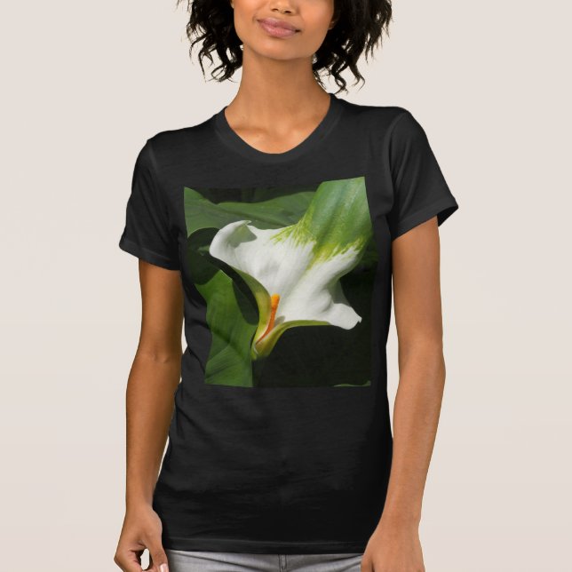 Camiseta Calla Lily, Zantedeschia (Frente)