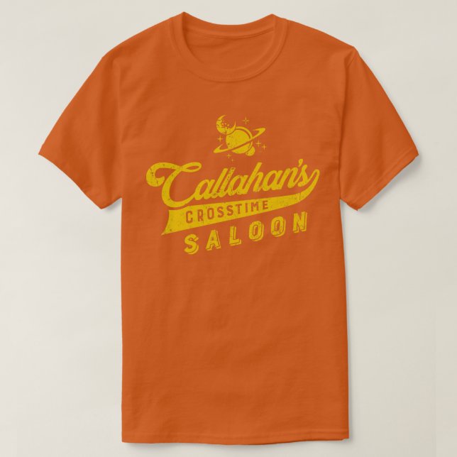 Camiseta Callahans Crosstime Saloon (Frente do Design)