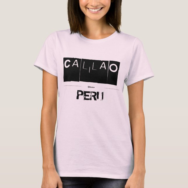 Camiseta Callao, PERU (Frente)