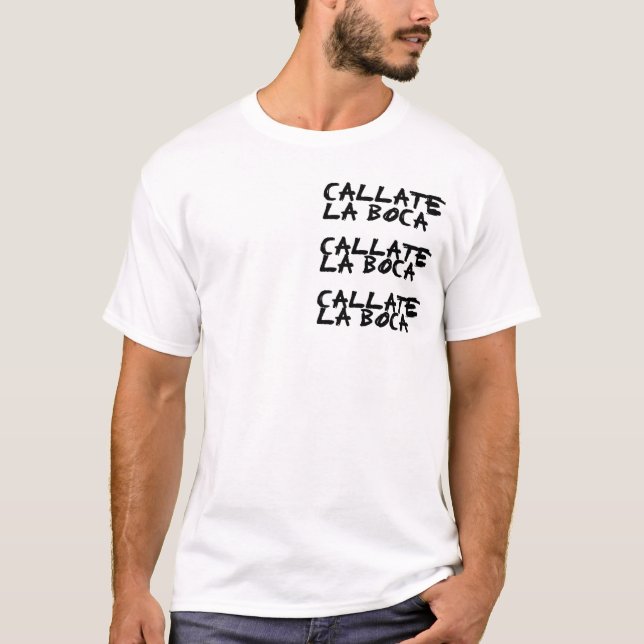 Camiseta Callate (Frente)