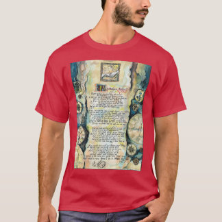 Camiseta Calligraphy of the poem IF by Rudyard Kipling