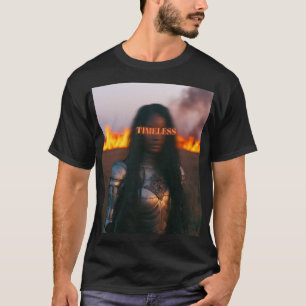 Camiseta Calm African warrior in chaos